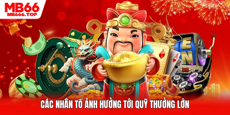 Các nhân tố ảnh hưởng tới quỹ thưởng lớn